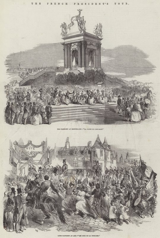 Tour francouzského prezidenta od John Gilbert