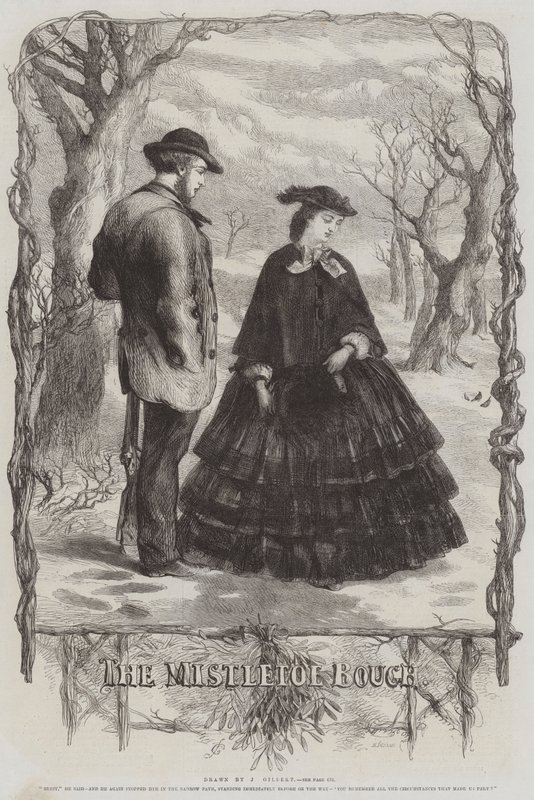 Větev jmelí od John Gilbert