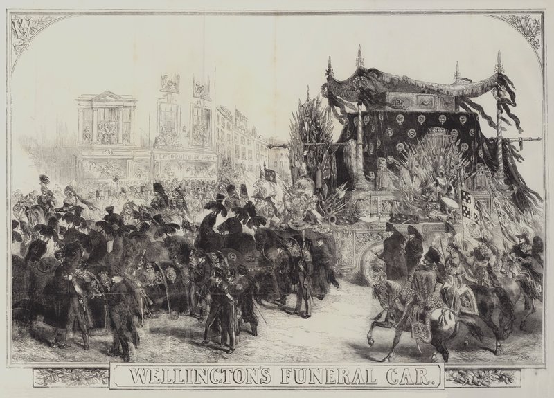 Wellingtonův pohřební vůz od John Gilbert