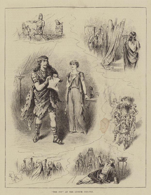 Pohár v divadle Lyceum od John Jellicoe
