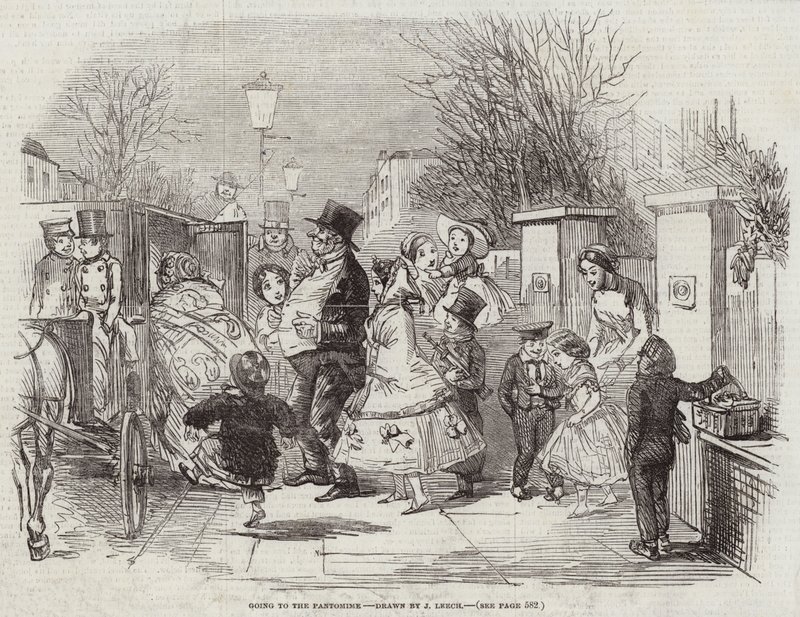Jít na pantomimu od John Leech