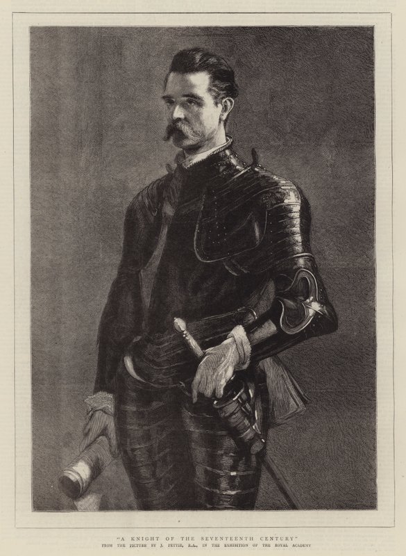 Rytíř sedmnáctého století od John Pettie