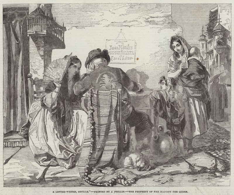 Spisovatel dopisů, Sevilla od John Phillip