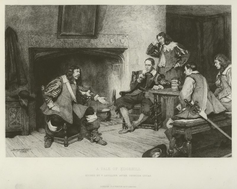 Příběh Edgehilla od John Seymour Lucas