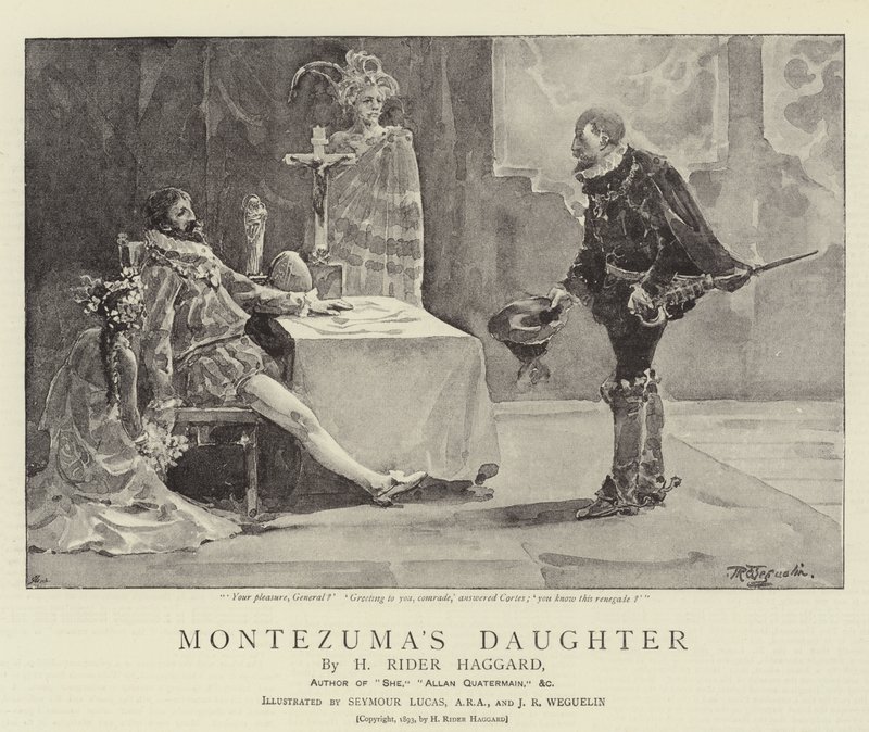 Montezumova dcera od John Seymour Lucas