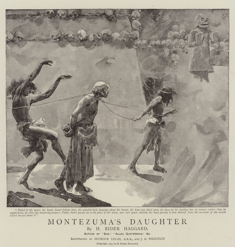 Montezumova dcera od John Seymour Lucas