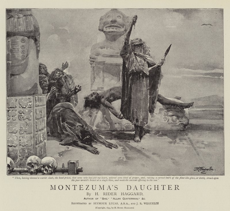 Montezumova dcera od John Seymour Lucas
