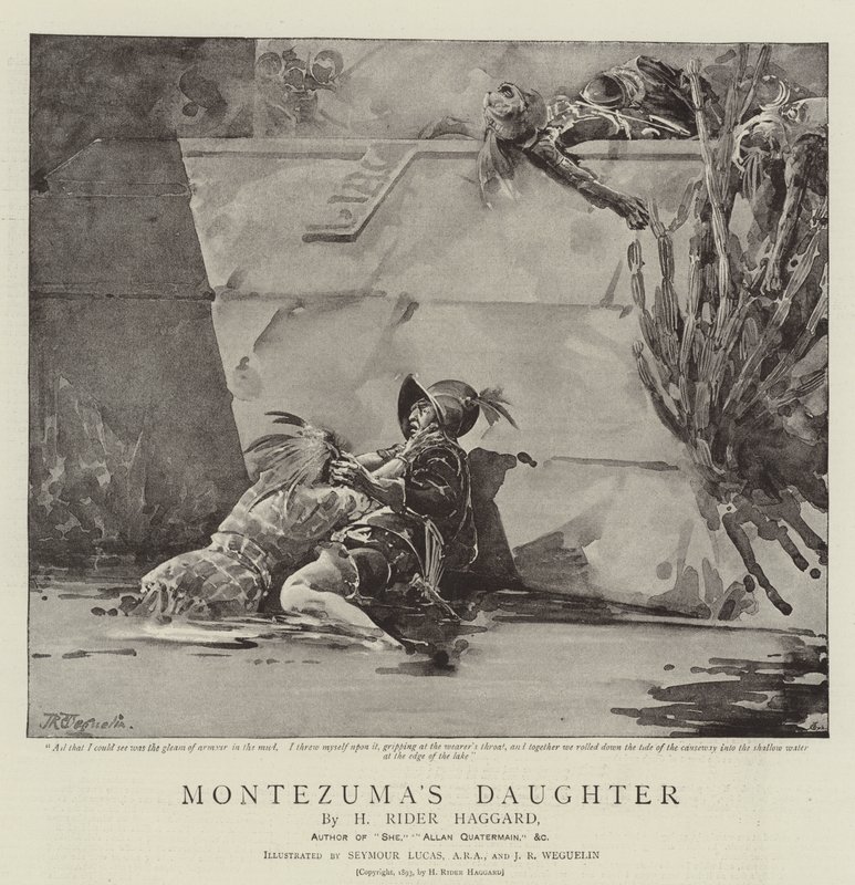 Montezumova dcera od John Seymour Lucas