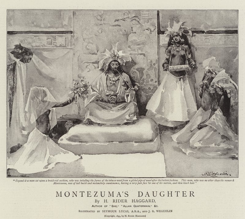 Montezumova dcera od John Seymour Lucas
