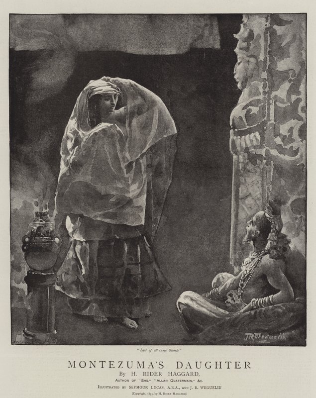 Montezumova dcera od John Seymour Lucas