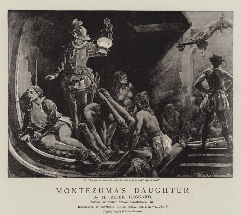 Montezumova dcera od John Seymour Lucas