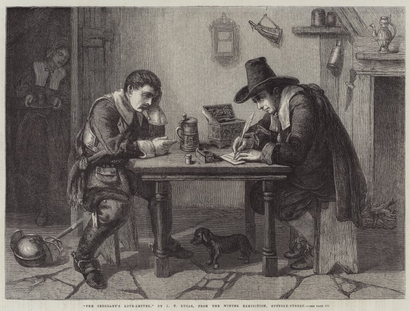 Seržantův milostný dopis od John Templeton Lucas