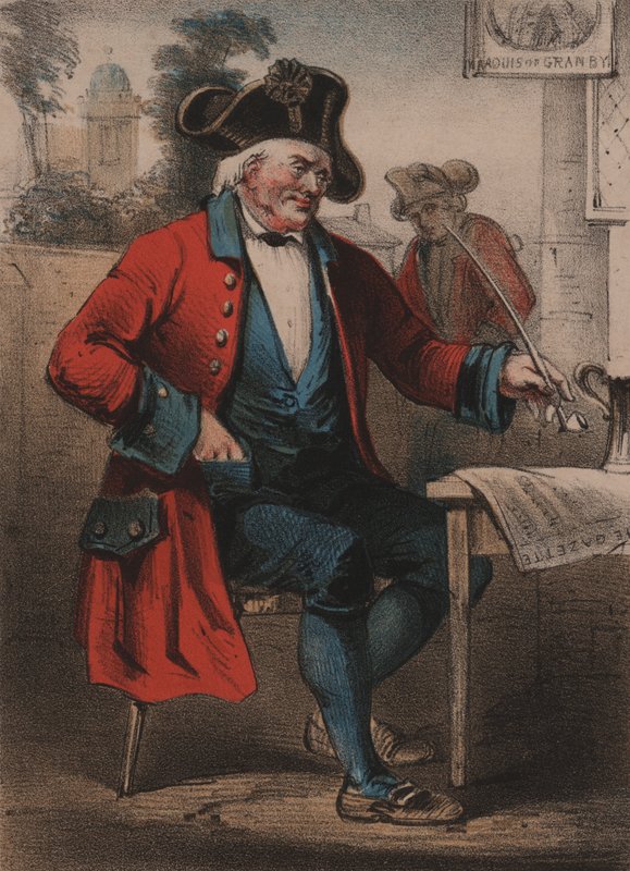 Chelsea Pensioner, Život vojáka (barevné lito) od John (after) Brandard