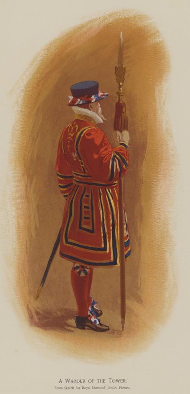 Strážce věže (barva lito) od John (after) Charlton