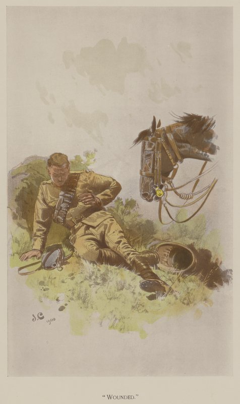 Zraněný (barva lito) od John (after) Charlton