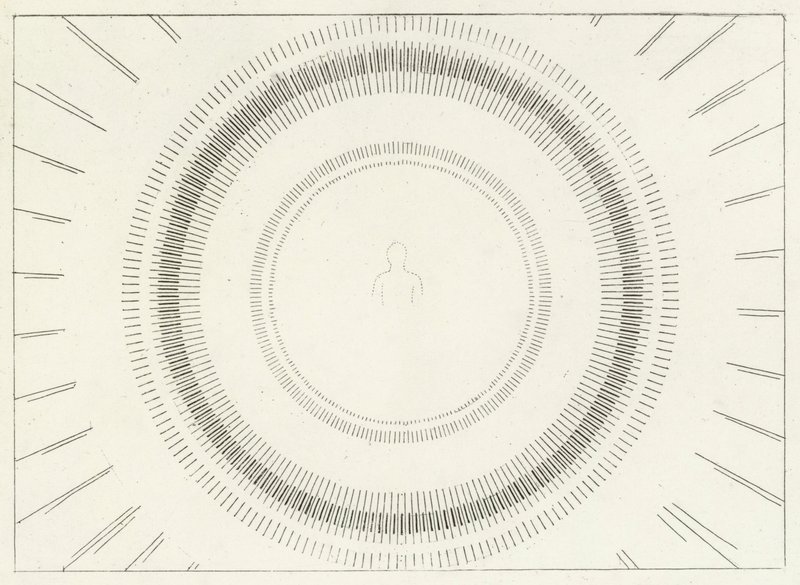 The Beatific Vision, Paradise, Canto 33 (rytina) od John (after) Flaxman