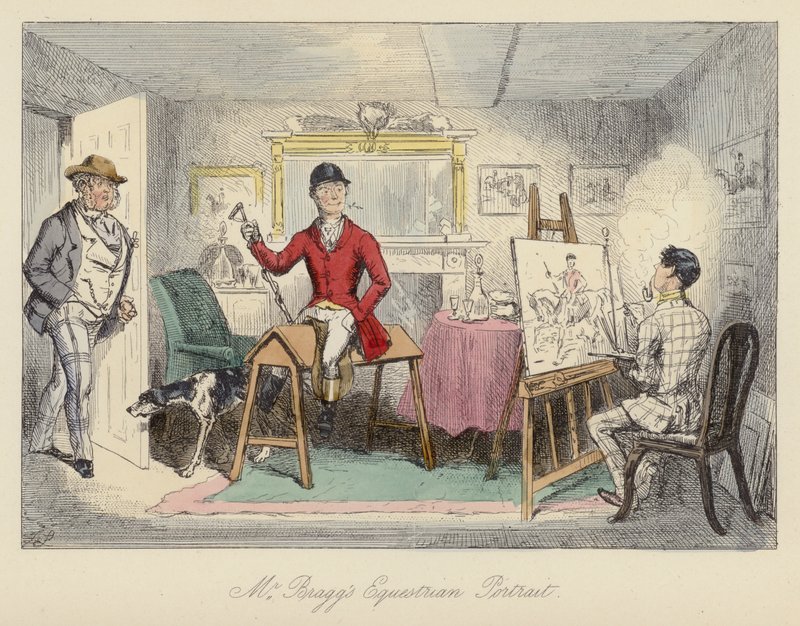 Ilustrace John Leech pro Mr Sponge