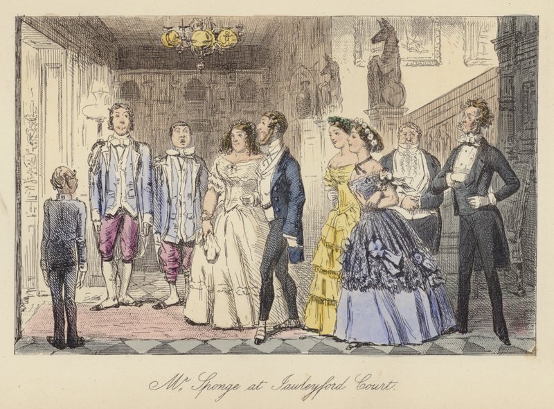 Ilustrace John Leech pro Mr Sponge