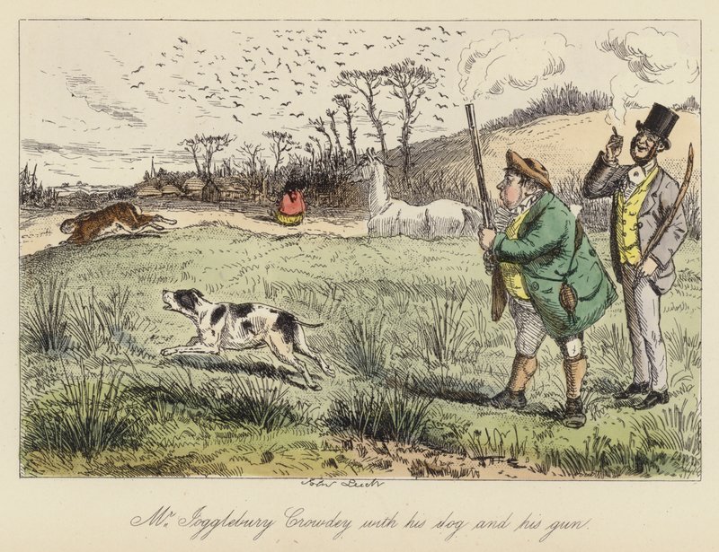 Ilustrace John Leech pro Mr Sponge