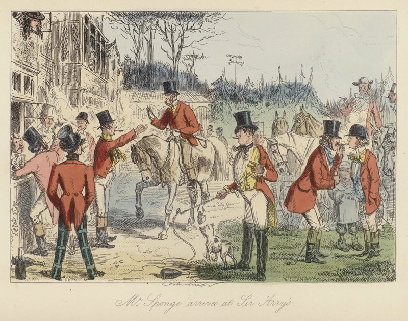 Ilustrace John Leech pro Mr Sponge