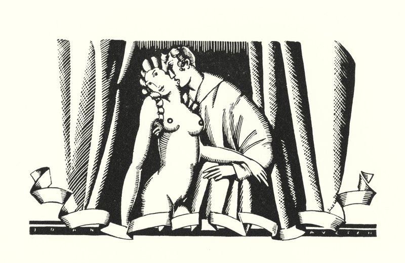 Ilustrace pro Dona Juana od Lorda Byrona (litho) od John Austen