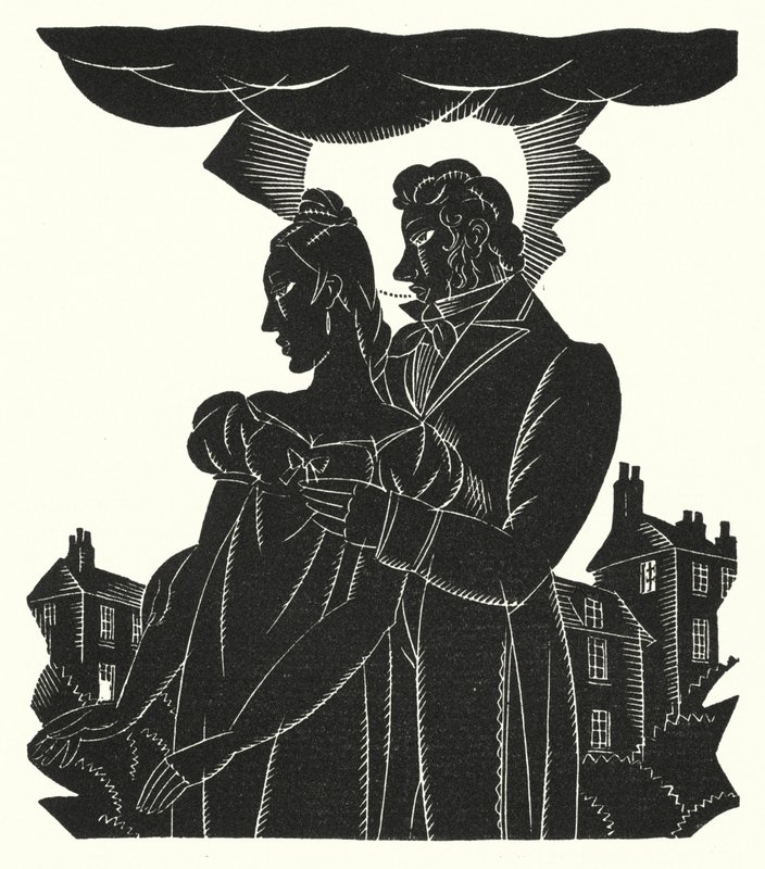Ilustrace pro Madame Bovary od Gustava Flauberta (litho) od John Austen