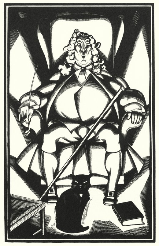 Ilustrace pro Tristram Shandy od Laurence Sterne (litho) od John Austen