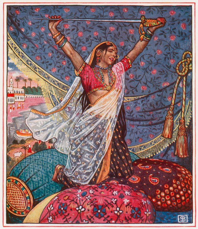 Láska je symbolem posvátné věci od John Byam Liston Shaw