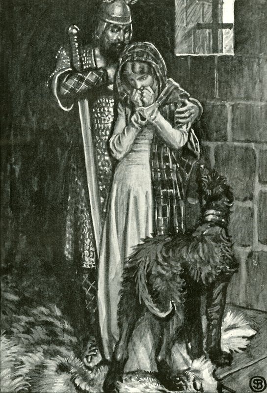 Počkej na mě sedm let, drahá ženo od John Byam Liston Shaw