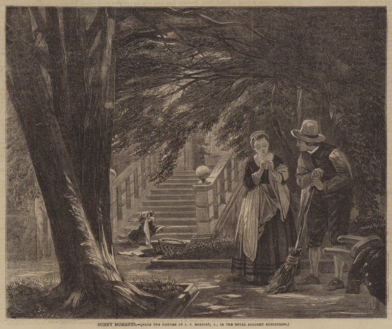 Slunečné okamžiky od John Callcott Horsley