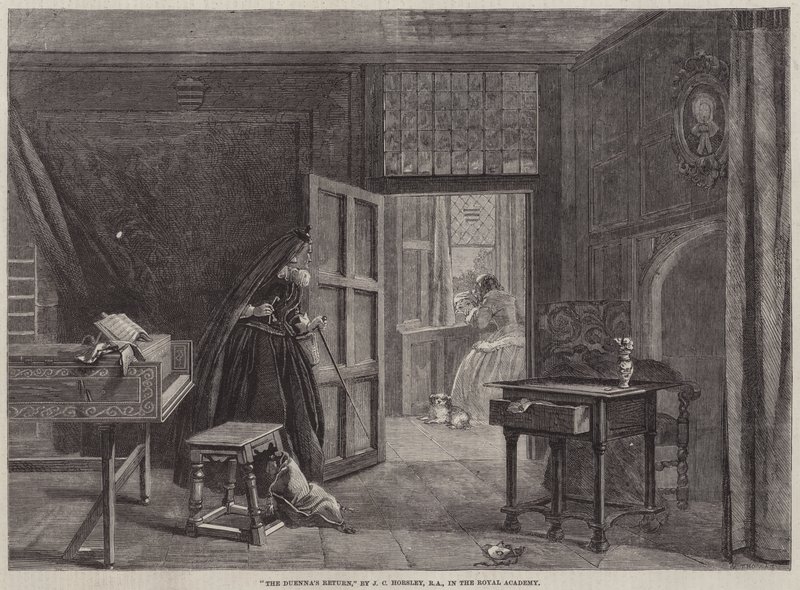 Návrat Duny od John Callcott Horsley