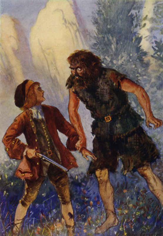 Ilustrace pro ostrov pokladů od John Cameron