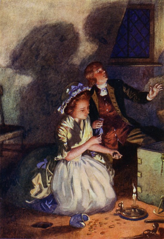 Ilustrace pro ostrov pokladů od John Cameron