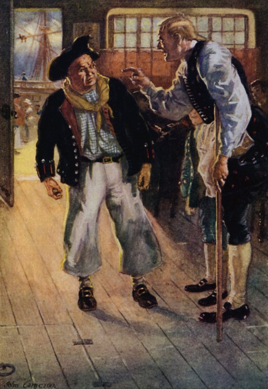 Ilustrace pro ostrov pokladů od John Cameron