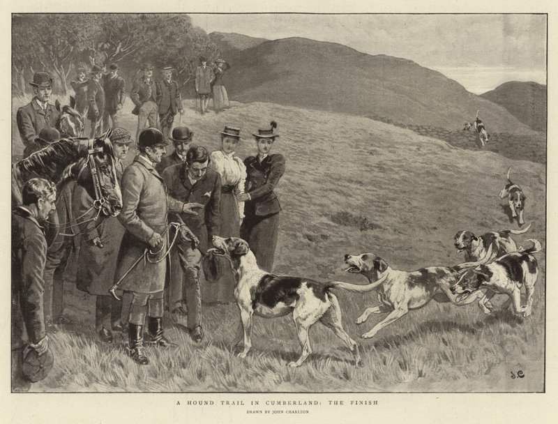 Hound Trail v Cumberland, Finsko od John Charlton