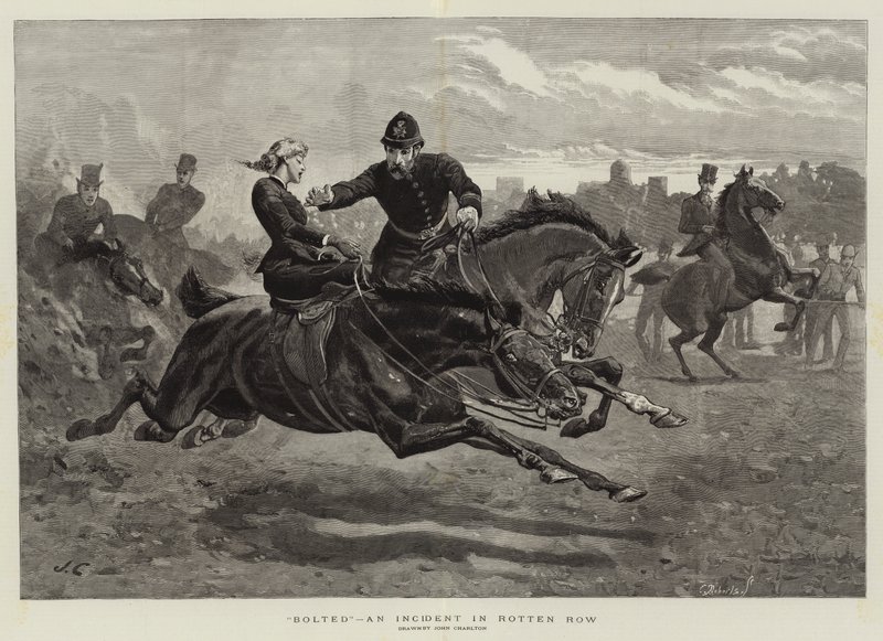 Bolted, incident v Rotten Row od John Charlton