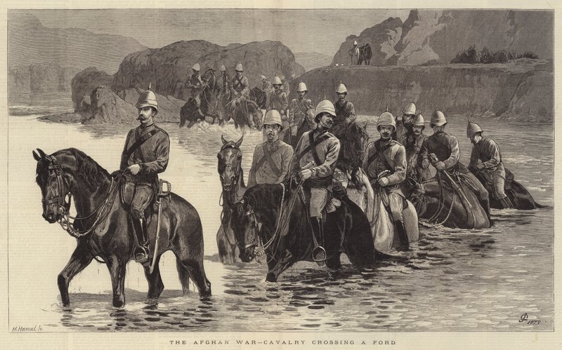 Válka v Afghánistánu, jízda přes Ford od John Charlton