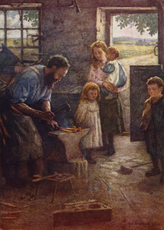 Vesnický kovář od John Dobson