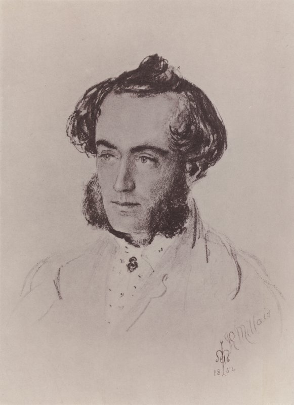 John Leech (rytina) od John Everett (after) Millais