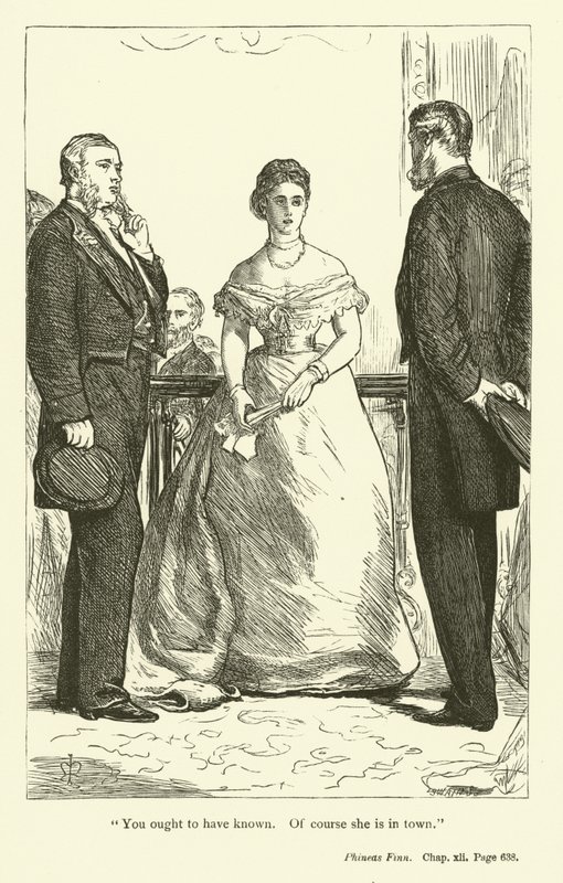 Ilustrace pro Phinease Finna od Anthony Trollope od John Everett Millais