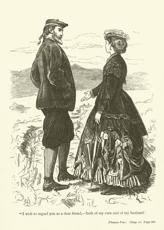 Ilustrace pro Phinease Finna od Anthony Trollope od John Everett Millais