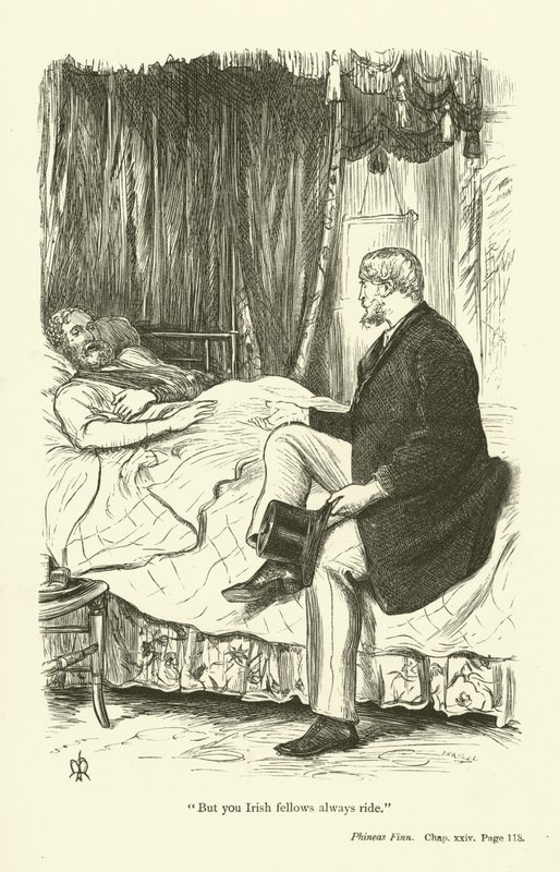Ilustrace pro Phinease Finna od Anthony Trollope od John Everett Millais