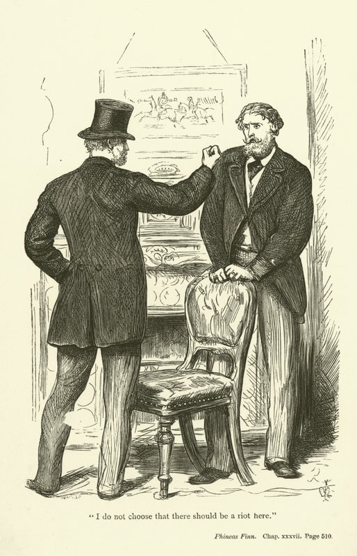 Ilustrace pro Phinease Finna od Anthony Trollope od John Everett Millais