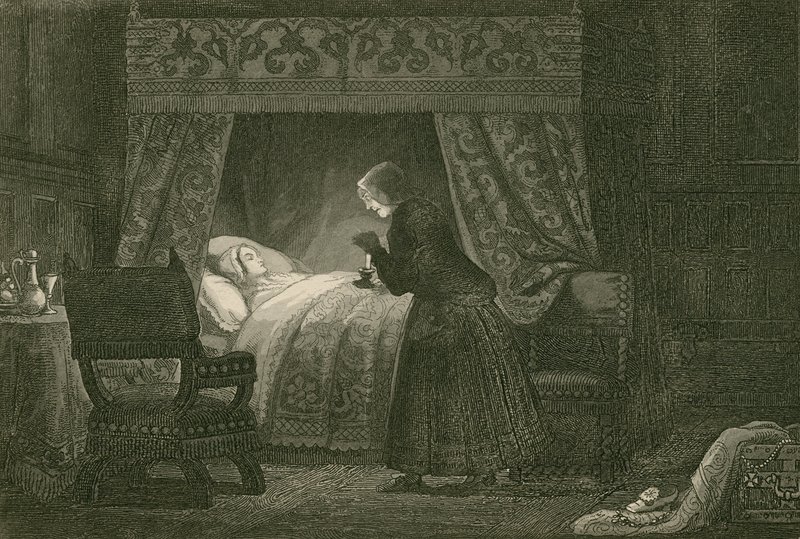 Judith Malmayus meditující o vraždě Amabel od John Franklin
