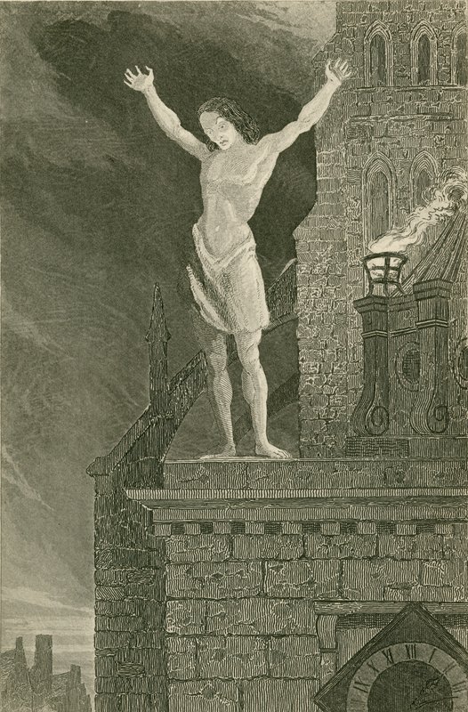 Solomon Eagle odsuzující město od John Franklin
