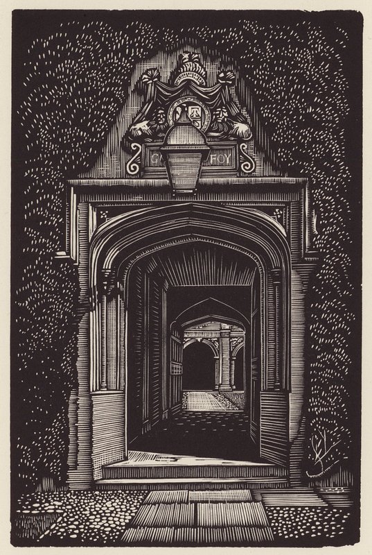 Cambridge: (dřevoryt) od John Frederick Greenwood