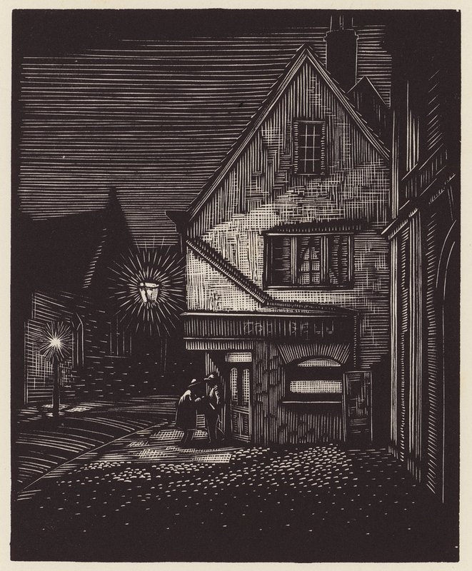 Cambridge: (dřevoryt) od John Frederick Greenwood