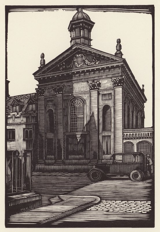 Cambridge: (dřevoryt) od John Frederick Greenwood