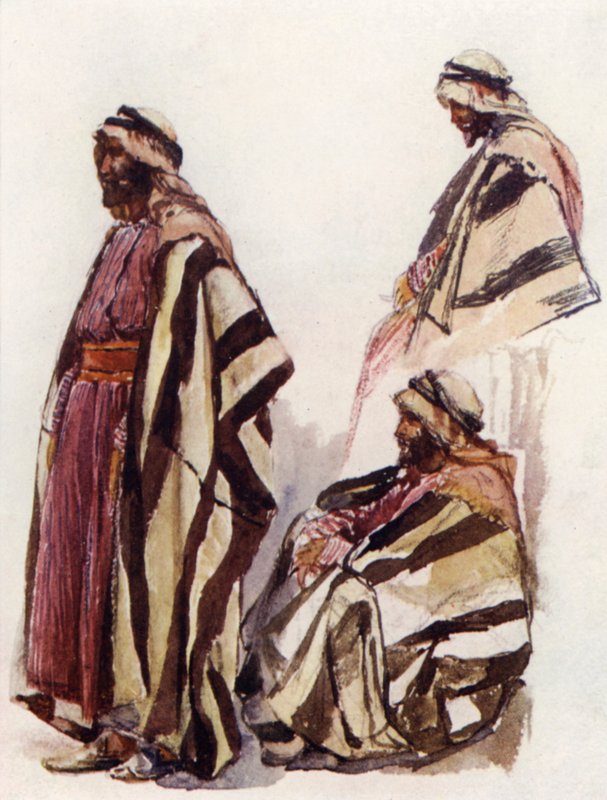 Fellah ve svátečních šatech (barevné lito) od John Fulleylove