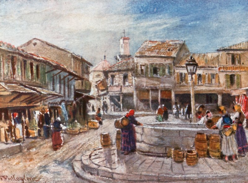 Kalamata v zálivu Messene od John Fulleylove